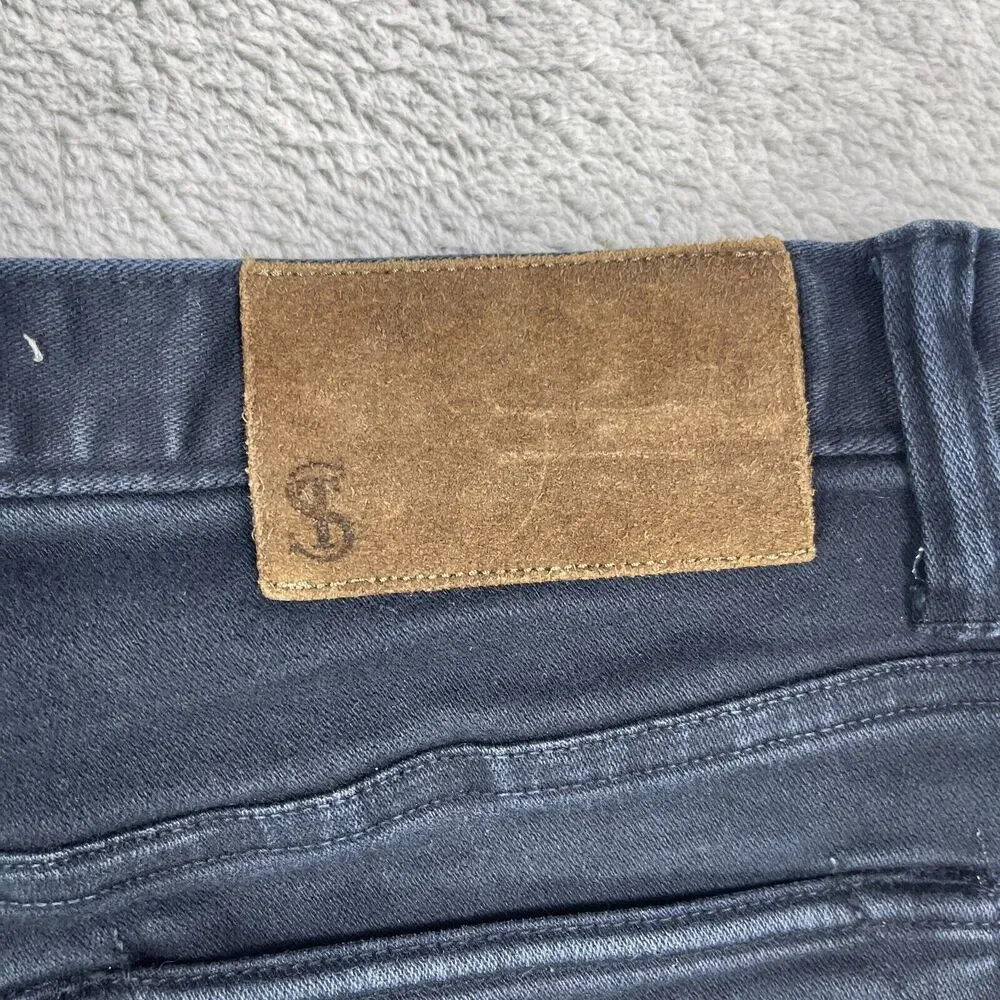 Todd Snyder Jeans Mens 30x30 5 Pocket Slim Fit Black Fade